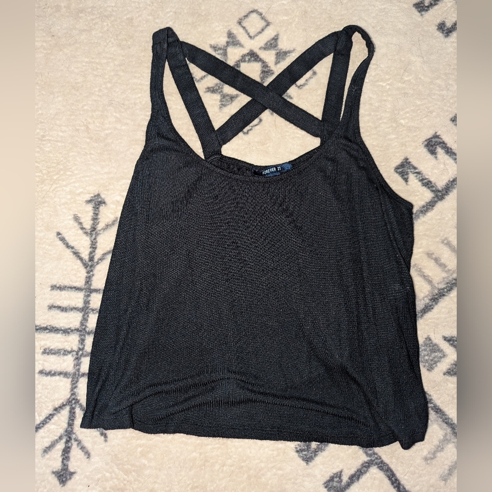 Basic cropped tank